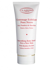 Thanks to its dual exfoliating and skin-conditioning action, Smoothing Body Scrub For a New Skin eliminates a dull appearance and provides skin with all it needs to be beautiful. From the first application, the skin is incredibly smooth and younger-looking. It perfectly prepares the skin for body care products applied afterwards, enhancing their absorption and effectiveness. Thanks to its dual exfoliating and skin-conditioning action, Smoothing Body Scrub For a New Skin eliminates a dull appearance and provides skin with all it needs to be beautiful. From the first application, the skin is incredibly smooth and younger-looking. It perfectly prepares the skin for body care products applied afterwards, enhancing their absorption and effectiveness.