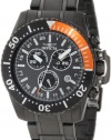 Invicta Men's 11290 Pro Diver Chronograph Black Carbon Fiber Dial Black Stainless Steel Watch