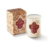 The Fringe Sanctuaire candle fills the air with the fragrant scents of ginger and rosewood for a warmer, inviting home.