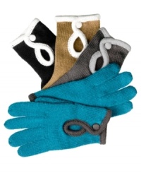 Whether you're navigating a Vespa through the streets of Roam or taking your dog for a walk before work, these chic, knit driver gloves from Jessica Simpson are an absolute essential. Whether you're navigating a Vespa through the streets of Roam or taking your dog for a walk before work, these chic, knit driver gloves from Jessica Simpson are an absolute essential.