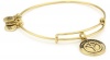 Alex and Ani Bangle Bar Turn Peace Up Russian-Gold Expandable Bracelet