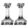 Orrefors Regina 5-1/8-Inch Candlestick, Set of 2