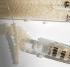 Ivory Cream Ceylon 2x4mm 6/0 Peanut Farfalle Butterfly Seed Beads 23 Gram Tube