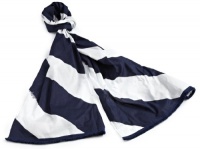 Lilly Pulitzer Women's Murfee Lawn Scarf, True Navy Cabana Stripe, One Size Lilly Pulitzer Women's Murfee Lawn Scarf, True Navy Cabana Stripe, One Size