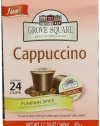 Grove Square Cappuccino, Pumpkin Spice, 24-Count Single Serve Cup for Keurig K-Cup Brewers