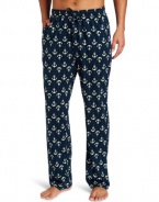 Nautica Men's Anchor Print Knit Pant