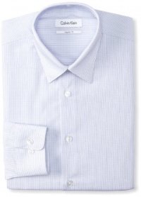 Calvin Klein Men's Regular Fit Stripe Dress Shirt