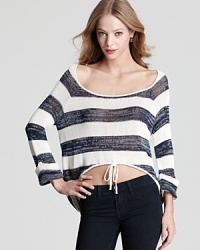 Dolce Vita Sweater - Darlena Stripe High Low Dolce Vita Sweater - Darlena Stripe High Low