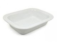 Le Creuset Stoneware 8-1/2-by-10-3/4-Inch Deep Dish Baker, White Le Creuset Stoneware 8-1/2-by-10-3/4-Inch Deep Dish Baker, White