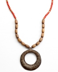 Full moon, full of potential. Strung with wooden beads and a hand-cut and hammered pendant, this Heart of Haiti necklace is crafted by a co-op that supports women's employment in local communities. Full moon, full of potential. Strung with wooden beads and a hand-cut and hammered pendant, this Heart of Haiti necklace is crafted by a co-op that supports women's employment in local communities.