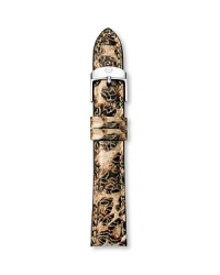 So timely: Michele lends its ever-chic watches an on-trend touch with this interchangeable watch strap, designed to customize your chronograph. So timely: Michele lends its ever-chic watches an on-trend touch with this interchangeable watch strap, designed to customize your chronograph.