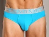 Calvin Klein Men's Steel Micro Hip Brief, Splash, X-Large