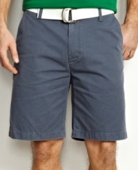 Don't sell your style short. Put on a pair of these classic twill shorts from Nautica for a complete casual look. Don't sell your style short. Put on a pair of these classic twill shorts from Nautica for a complete casual look.