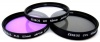 Zeikos ZE-FLK52 52mm Multi-Coated 3 Piece Filter Kit (UV-CPL-FLD)