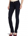 7 For All Mankind Women's The Kimmie Straight Leg Jean, Dusk Night Sky, 27