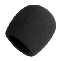 Shure A58WS-BLK Foam Windscreen for All Shure Ball Type Microphones, Black Shure A58WS-BLK Foam Windscreen for All Shure Ball Type Microphones, Black