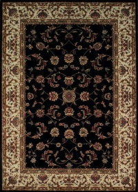 Dalyn Rugs Imperial IP531 Black Rug, 8-Feet by 10-Feet 6-Inch Dalyn Rugs Imperial IP531 Black Rug, 8-Feet by 10-Feet 6-Inch