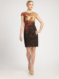 Sculptural and sleek, rendered in finespun wool and patterned with a beautifully artistic tree print.Jewel necklineCap sleevesConcealed back zipSilk liningAbout 25 from natural waistWoolDry cleanImported of Italian fabricModel shown is 5'11 (180cm) wearing US size 4. Sculptural and sleek, rendered in finespun wool and patterned with a beautifully artistic tree print.Jewel necklineCap sleevesConcealed back zipSilk liningAbout 25 from natural waistWoolDry cleanImported of Italian fabricModel shown is 5'11 (180cm) wearing US size 4.