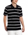 ecko unltd. Men's Clean Stripe Pique Polo Shirt