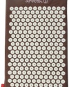 Terra Brown Hemp Acupressure Massage Mat with carry-bag