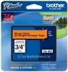 Brother Laminated Black on fluorescent Orange 3/4 Inch Tape - Retail Packaging (TZeB41) - Retail Packaging