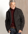 Never let the weather get to you, your style will hold steady thanks to this Iconic jacket from T Tech by Tumi.