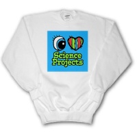 Bright Eye Heart I Love Science Projects - Youth SweatShirt XS(2-4) Bright Eye Heart I Love Science Projects - Youth SweatShirt XS(2-4)