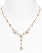 Nadri Pave Framed Y Necklace, 20
