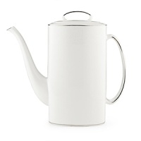 Cypress Point Fine China shows the classic, timeless design that Kate Spade is known for. This china is ivory colored with a textured border and platinum rim. Cypress Point Fine China shows the classic, timeless design that Kate Spade is known for. This china is ivory colored with a textured border and platinum rim.