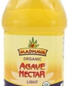 Madhava Organic Agave Nectar - Light, 46-Ounce Bottles (Pack of 2)