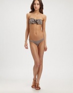 A classic swim design that sits low on the hips for a seductive look. Stretch comfortLow-rise80% polyamide/20% elastaneFully linedHand washImported Please note: Bikini top sold separately. 