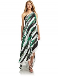 THE LOOKAbstract watercolor print, alloverOne-shoulder silhouetteCascading ruffle detailHi-lo hemPullover styleTHE FITAbout 54 from shoulder to hemTHE MATERIALSilkSilk liningCARE & ORIGINDry cleanImportedModel shown is 5'10 (177cm) wearing US size Small. THE LOOKAbstract watercolor print, alloverOne-shoulder silhouetteCascading ruffle detailHi-lo hemPullover styleTHE FITAbout 54 from shoulder to hemTHE MATERIALSilkSilk liningCARE & ORIGINDry cleanImportedModel shown is 5'10 (177cm) wearing US size Small.
