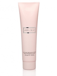 The luxurious Jimmy Choo Perfumed Body Lotion envelops the skin in a veil of feminine sensuality, leaving it fragranced with the glamorous scent of fruity chypre with warm, rich, woody depths. 5 oz. 