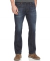 For your everyday casual wear, here are these dark wash classic fitted Joe's Jeans.