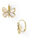 kate spade new york's butterfly-decked earrings are a delicate pearl kiss. Wear the style to work the insect jewelry trend in feminine fashion.
