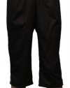 NIKE Low Rise Active Capri Pants Shorts Black