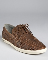 SeaVee's Hauarache Woven Leather Sneakers SeaVee's Hauarache Woven Leather Sneakers