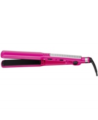 Get high shine and smoothness from this Conair flat iron, featuring floating plates, 15 second instant heat up and thirty heat settings. Tourmaline ceramic technology reduces frizz and protects hair from damage. Comes with a bonus Argan oil treatment that revitalizes and nourishes hair for maximum protection. Get high shine and smoothness from this Conair flat iron, featuring floating plates, 15 second instant heat up and thirty heat settings. Tourmaline ceramic technology reduces frizz and protects hair from damage. Comes with a bonus Argan oil treatment that revitalizes and nourishes hair for maximum protection.