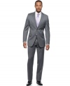 Make a power move. This sharkskin suit from Donald Trump shows you always mean business.