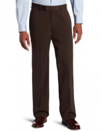 Haggar Men's Metro Gab Plain Front Dress Pant