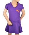 Puma - Kids Girls 2-6X Core Dress with Placket, Purple, 2T