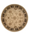 A great contrast to wood floors, this light-toned area rug dresses your home with warm beige color and delightful floral designs. Inspired by the opulent look and feel of Persian rugs, this gorgeous Nourison 2000 piece features a durable handcrafted construction that is sure to bring long-lasting allure to your home.