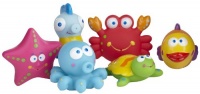 Elegant Baby Lagoon Party Squirties Packed in a Vinyl Carrying Case. Elegant Baby Lagoon Party Squirties Packed in a Vinyl Carrying Case.