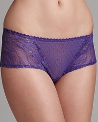 Mesh and lace boy short from Wacoal. Style #845115 Mesh and lace boy short from Wacoal. Style #845115