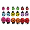 Set Of 9 Pairs Of Ladybug Studs In Assorted