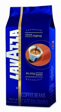 Lavazza Gran Riserva Espresso Whole Bean Coffee, 2.2-Pound Bag