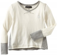 Baby Phat - Kids Girls 2-6X Rinestone Piecing Tee, Cream, 6X Baby Phat - Kids Girls 2-6X Rinestone Piecing Tee, Cream, 6X