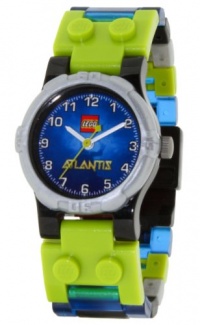 LEGO Kids' 9002038 Buildable Atlantis Watch And Minifigure LEGO Kids' 9002038 Buildable Atlantis Watch And Minifigure