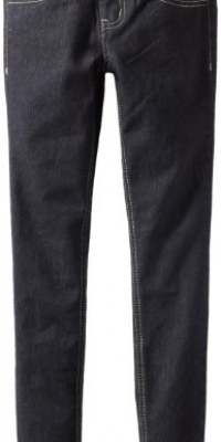 Baby Phat Girls 7-16 Embroidered Denim Pant, Black, 7 Baby Phat Girls 7-16 Embroidered Denim Pant, Black, 7