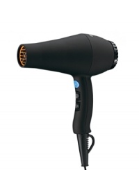 Take your hair from damp to divine! The Carrera 2 Ceramic Ionic hair dryer generates negative ions to break up water molecules and leave hair shiny, silky and more manageable in less time. Also boasts an extra-narrow concentrator nozzle, removable filter, instant cool-shot button and soft-touch rubberized surface. Take your hair from damp to divine! The Carrera 2 Ceramic Ionic hair dryer generates negative ions to break up water molecules and leave hair shiny, silky and more manageable in less time. Also boasts an extra-narrow concentrator nozzle, removable filter, instant cool-shot button and soft-touch rubberized surface.